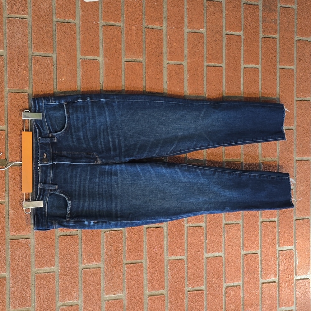 American Eagle - Women's Casual Cropped Jeans | Size 10, 34" Length (Blue/Denim)